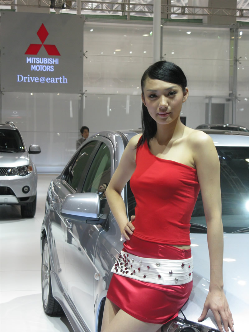Illustration for article titled The Booth Professionals of the 2008 Guangzhou International Auto Show